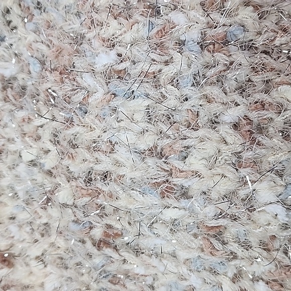 Maurices NWT Women’s Open Front Metallic Sparkle Cardigan Sweater Cabincore - Picture 9 of 9